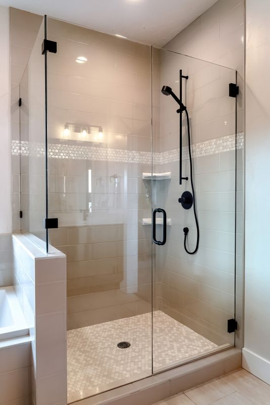 Elegant Glass Shower Enclosure